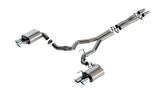 ATAK Cat-Back Exhaust For Mustang GT 2024+ | #140963 Chrome | Borla - Available from NEMESISUK.COM